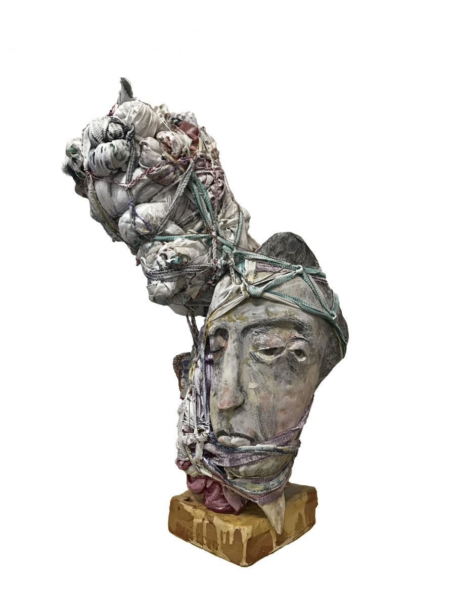 the casts she filled II 2019 | Veronica Cay | Mixed media sculpture | $1500