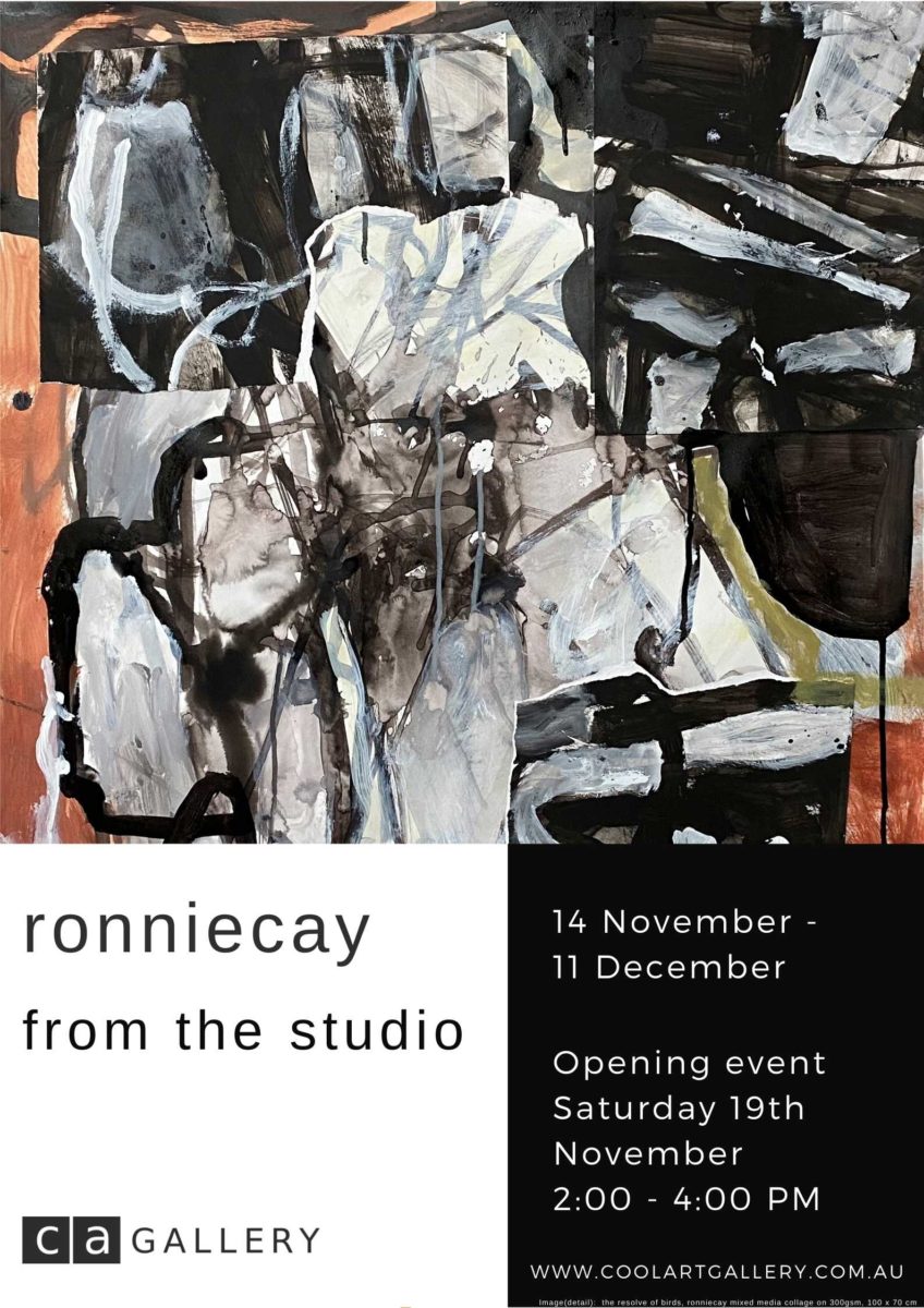 from the studio | ronniecay | 14 Nov - 11 Dec