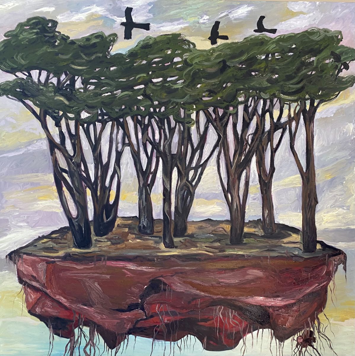 Homecoming 2021 | Mandy McGuire | oil on canvas | 102 x 102 cm | $2300