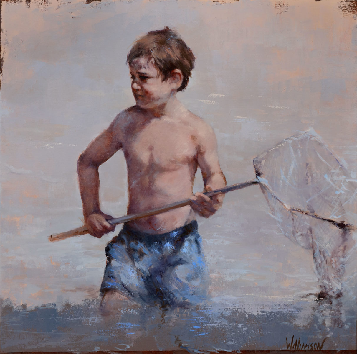 Hunter | Jan Williamson | oil on canvas | 61 x 61 cm | SOLD