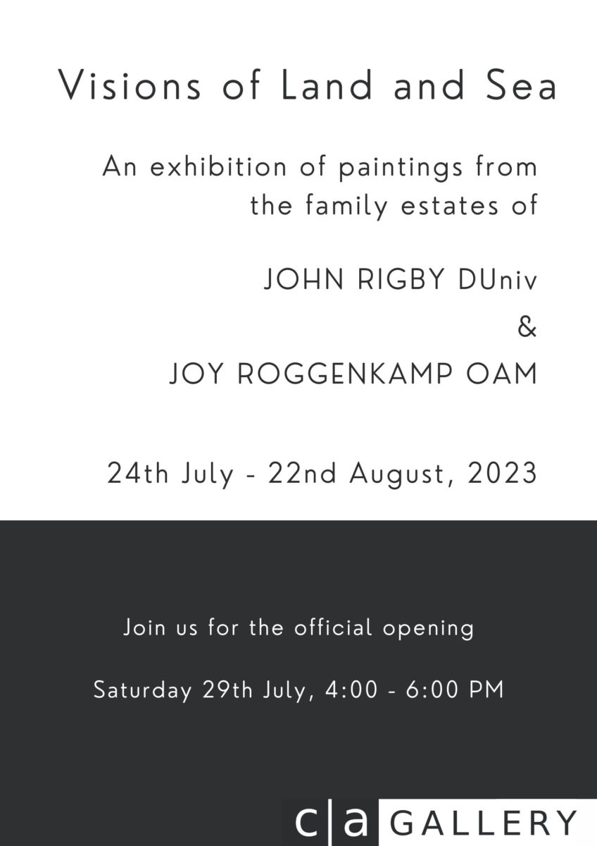 Visions of Land and Sea | Rigby & Roggenkamp exhibition