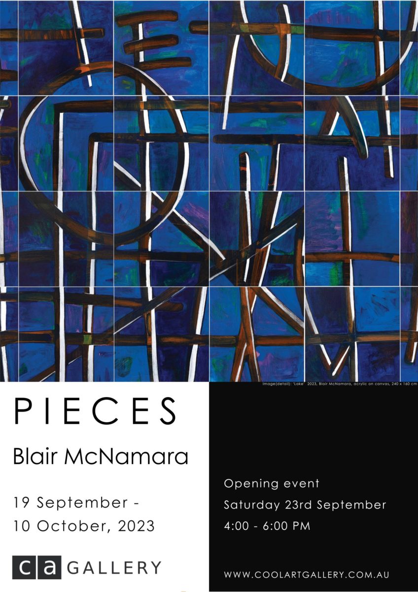 PIECES | Blair McNamara | 19 September - 10 October 2023