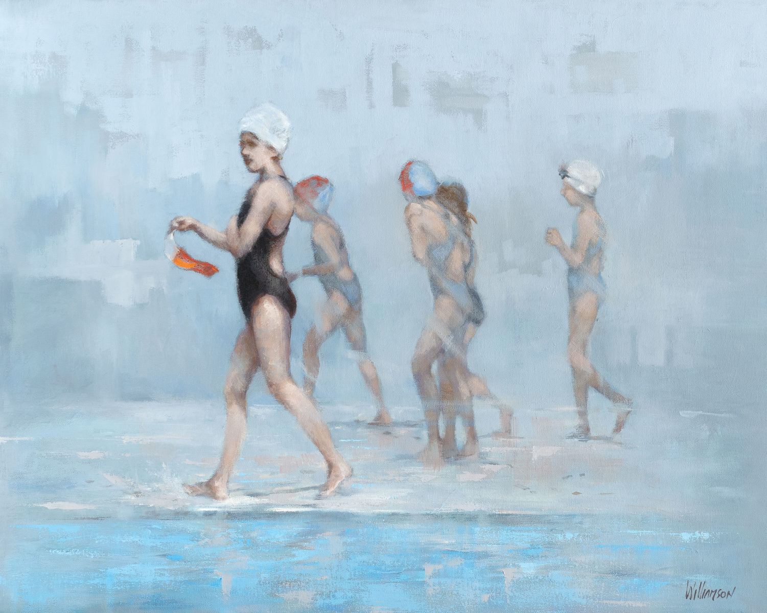After the Race | Jan Williamson | Oil on canvas | 61 x 76 cm | $5,500