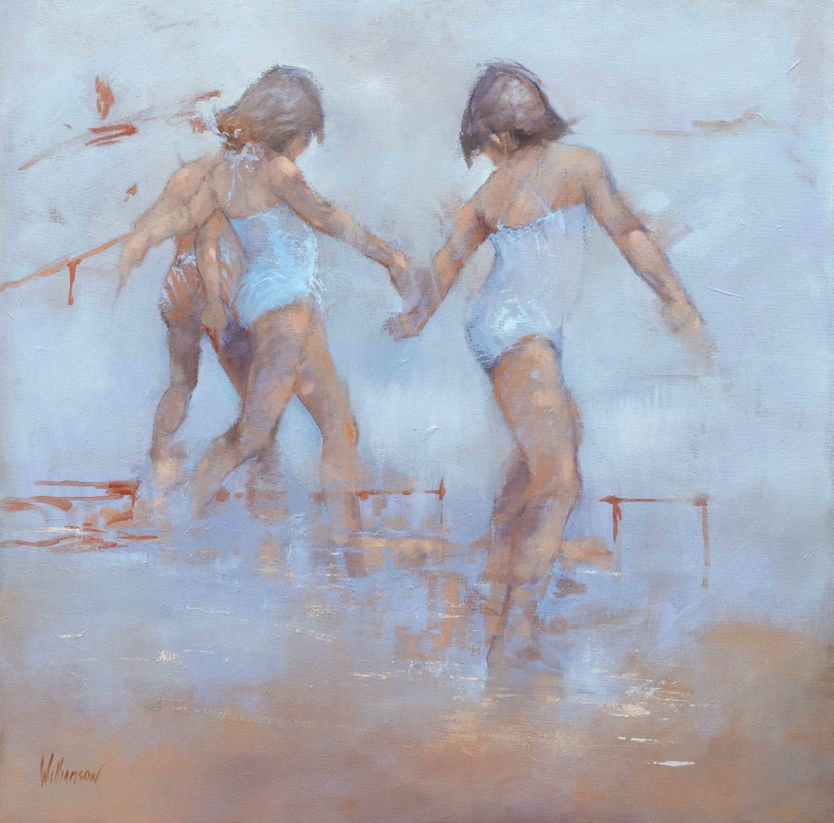 Reflections | Jan Williamson | Oil on canvas | 102 x 102 cm | $9,800