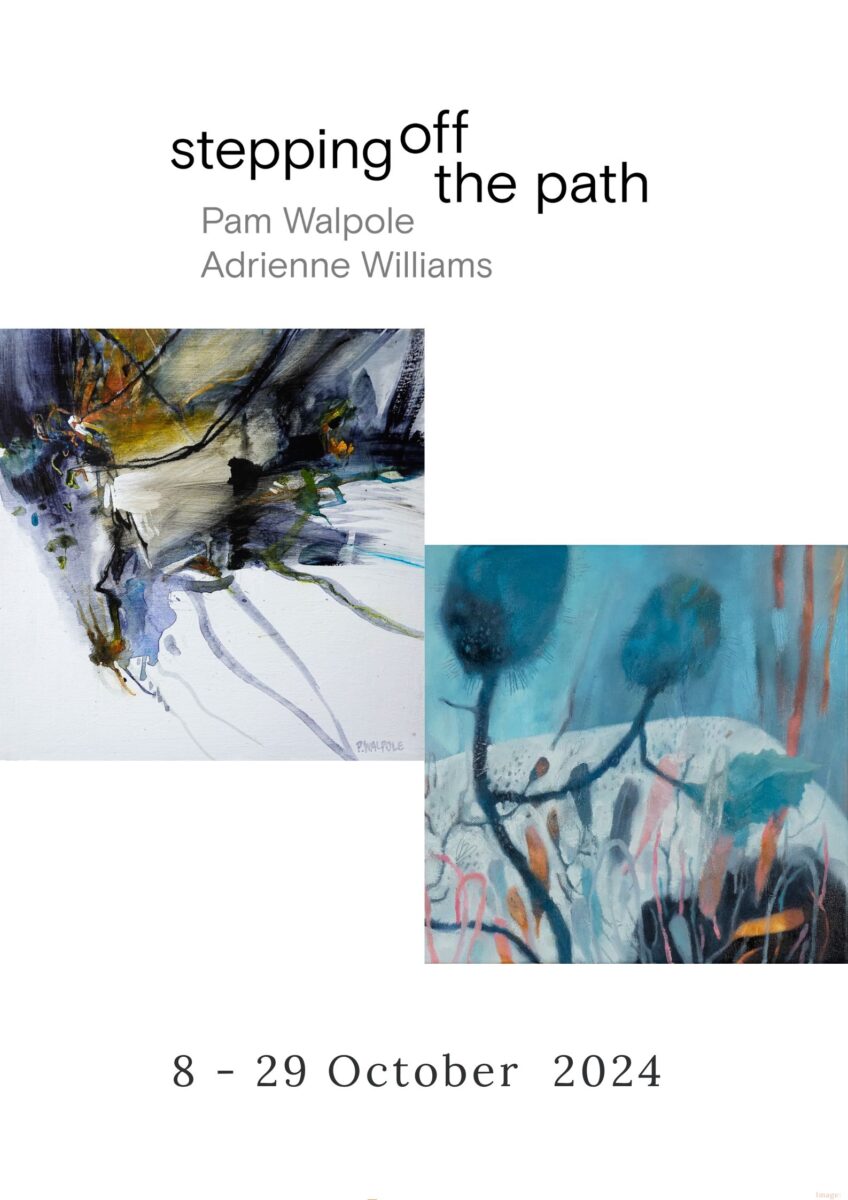 stepping off the path | Pam Walpole & Adrienne Williams