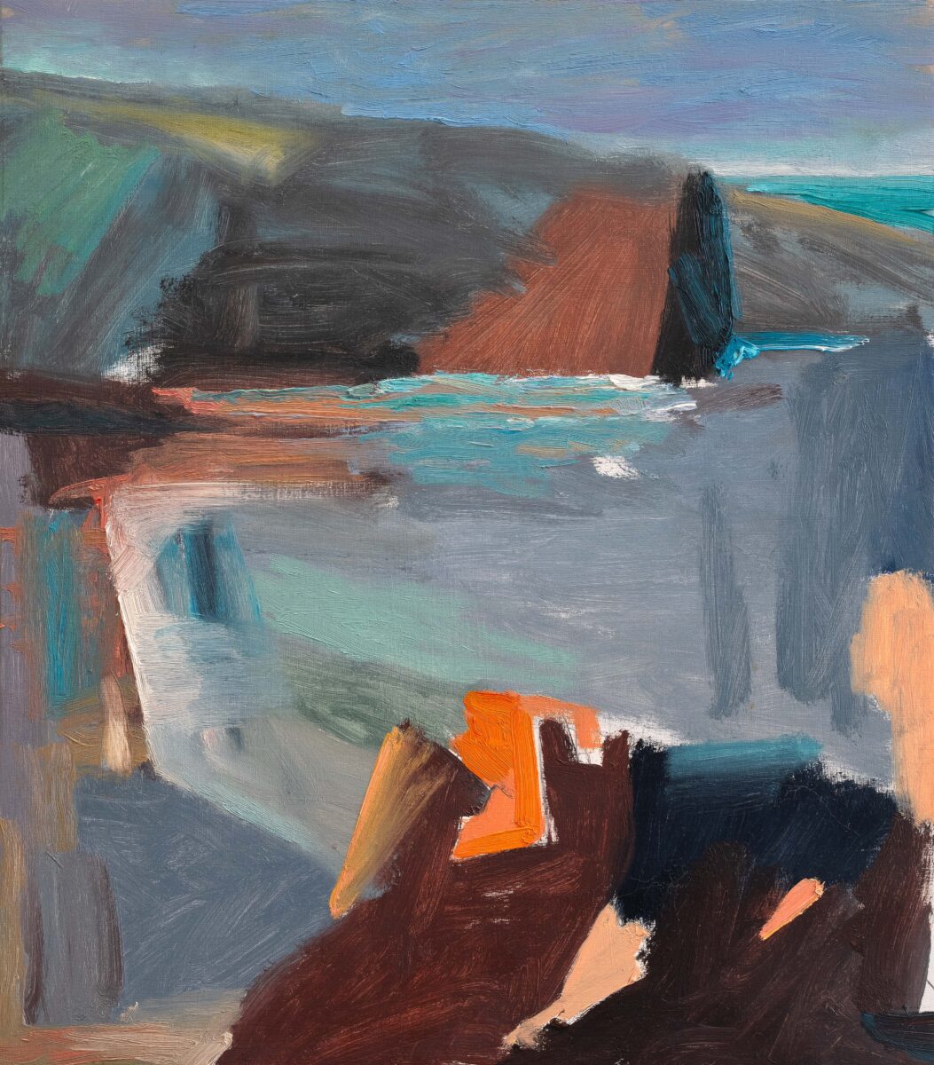 Cove I | Tony Coles | Oil on board | 53 x 46 cm | SOLD