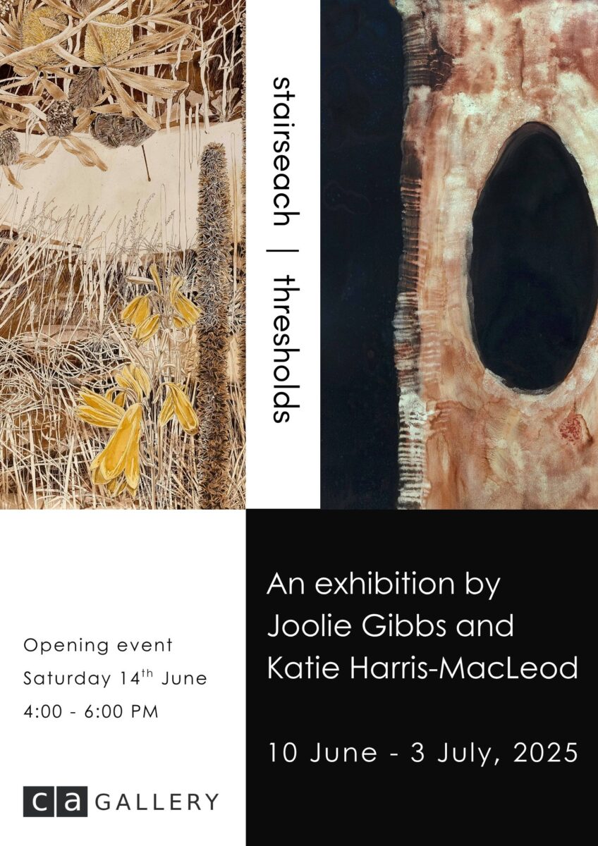 stairseach | thresholds | an exhibition by Joolie Gibbs and Katie Harris-MacLeod