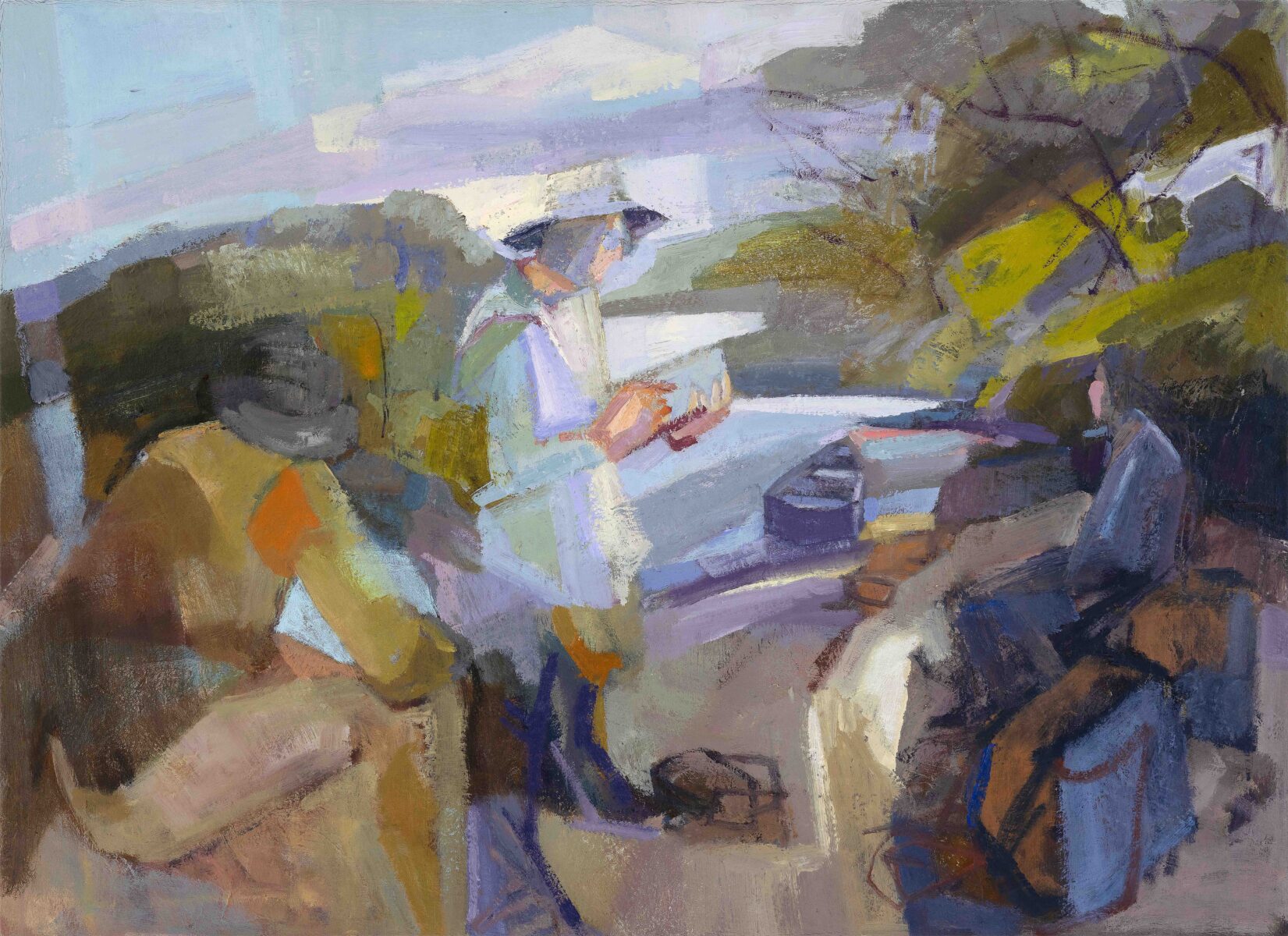 Lost Between Moments | Robyn Shaw | Oil on canvas | 51 x 70 cm | $1,400