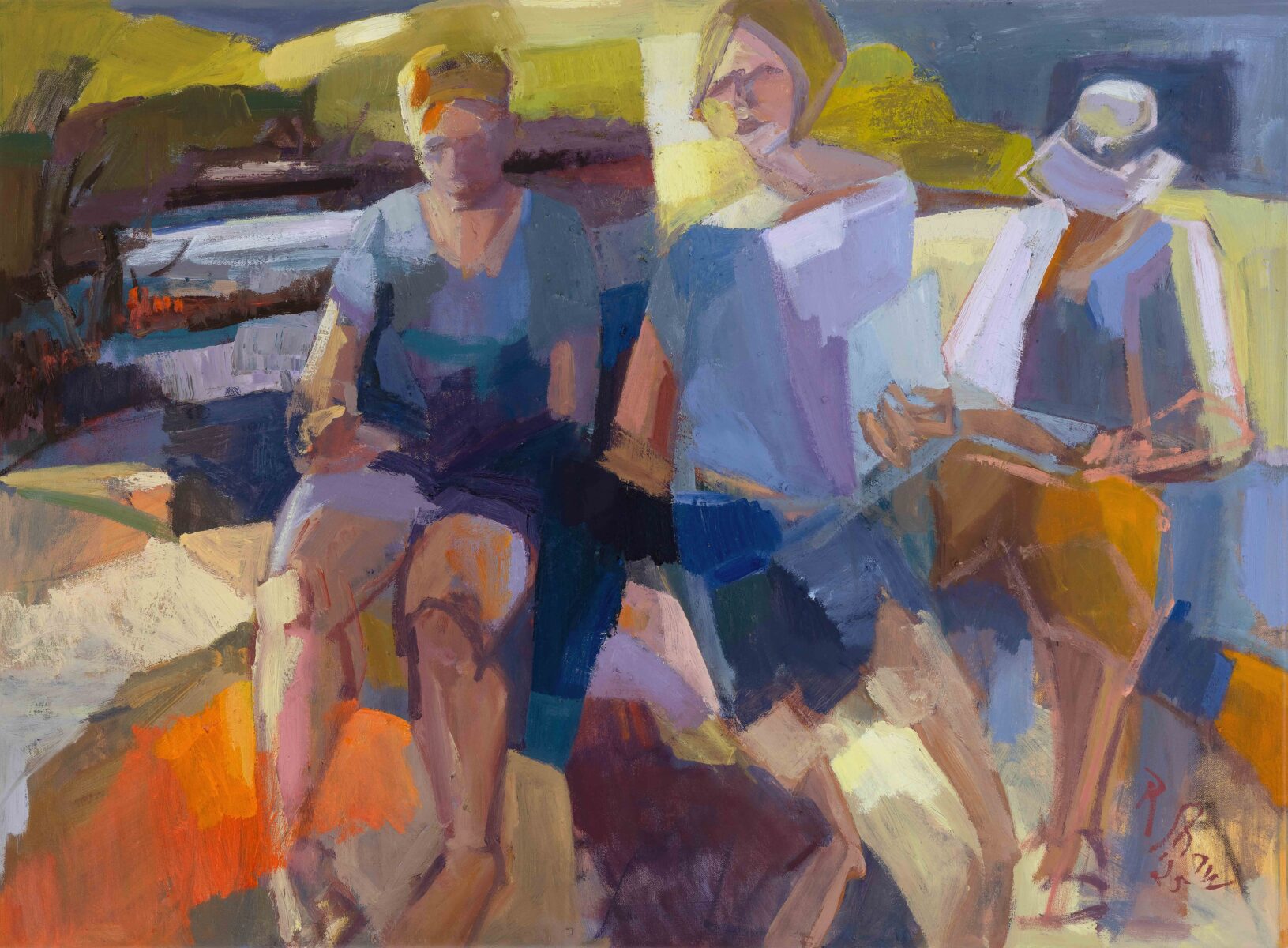 Lost Between Memory and Place | Robyn Shaw | Oil on canvas | 51 x 70 cm | SOLD