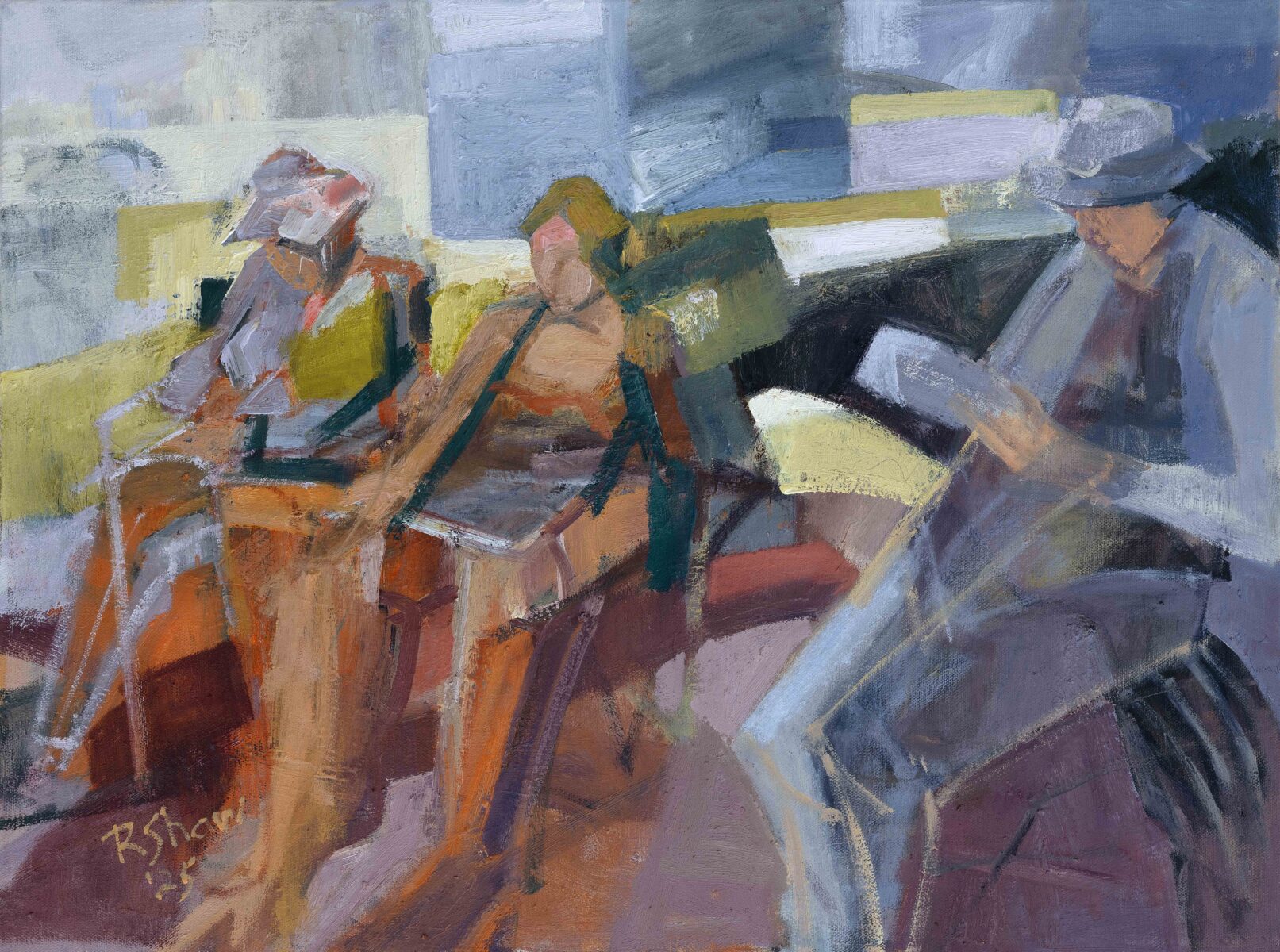 Lost Between Spaces | Robyn Shaw | Oil on canvas | 46 x 61 cm | $1,200