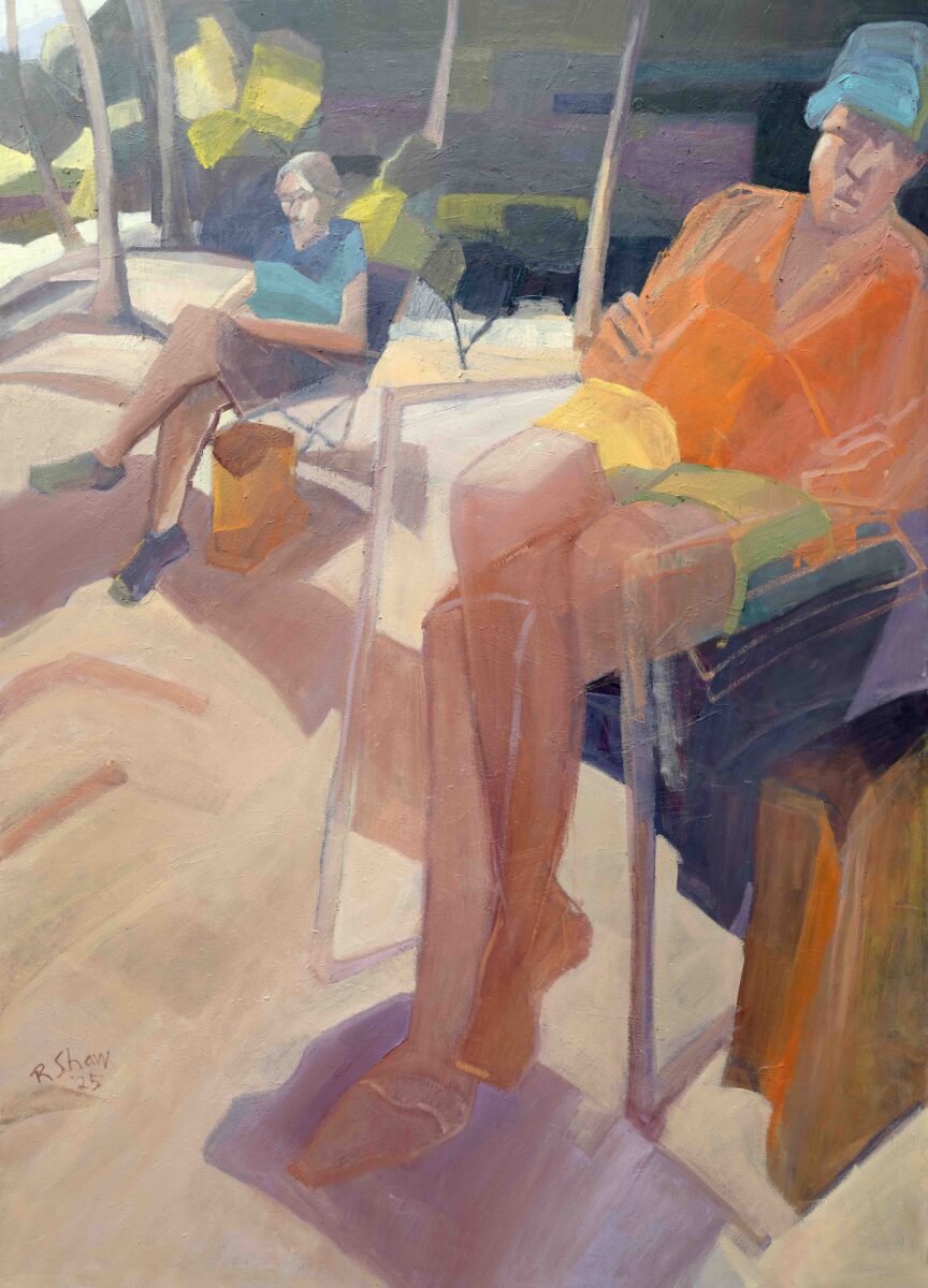 Lost While the World Turns | Robyn Shaw | Oil on canvas | 140 x 100 cm | $4,800