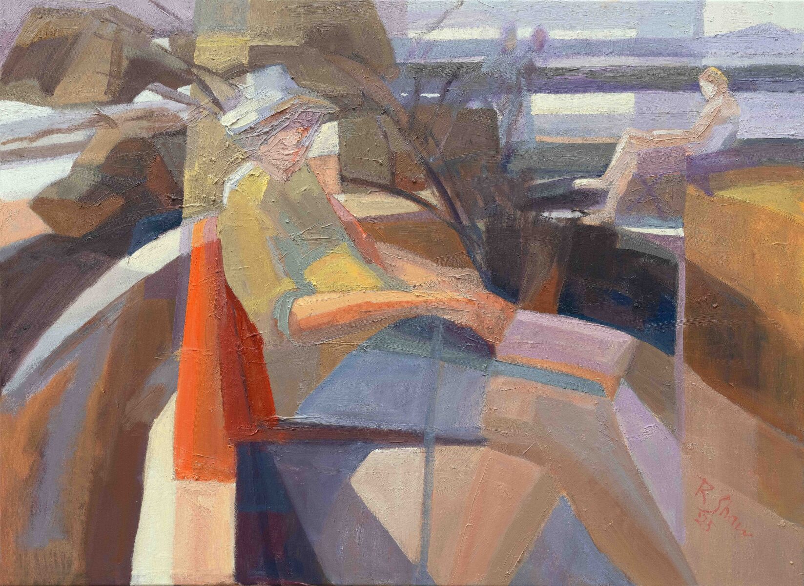 Lost Amongst the Sedge and Mangroves | Robyn Shaw | Oil on canvas | 52 x 70 cm | $1,400