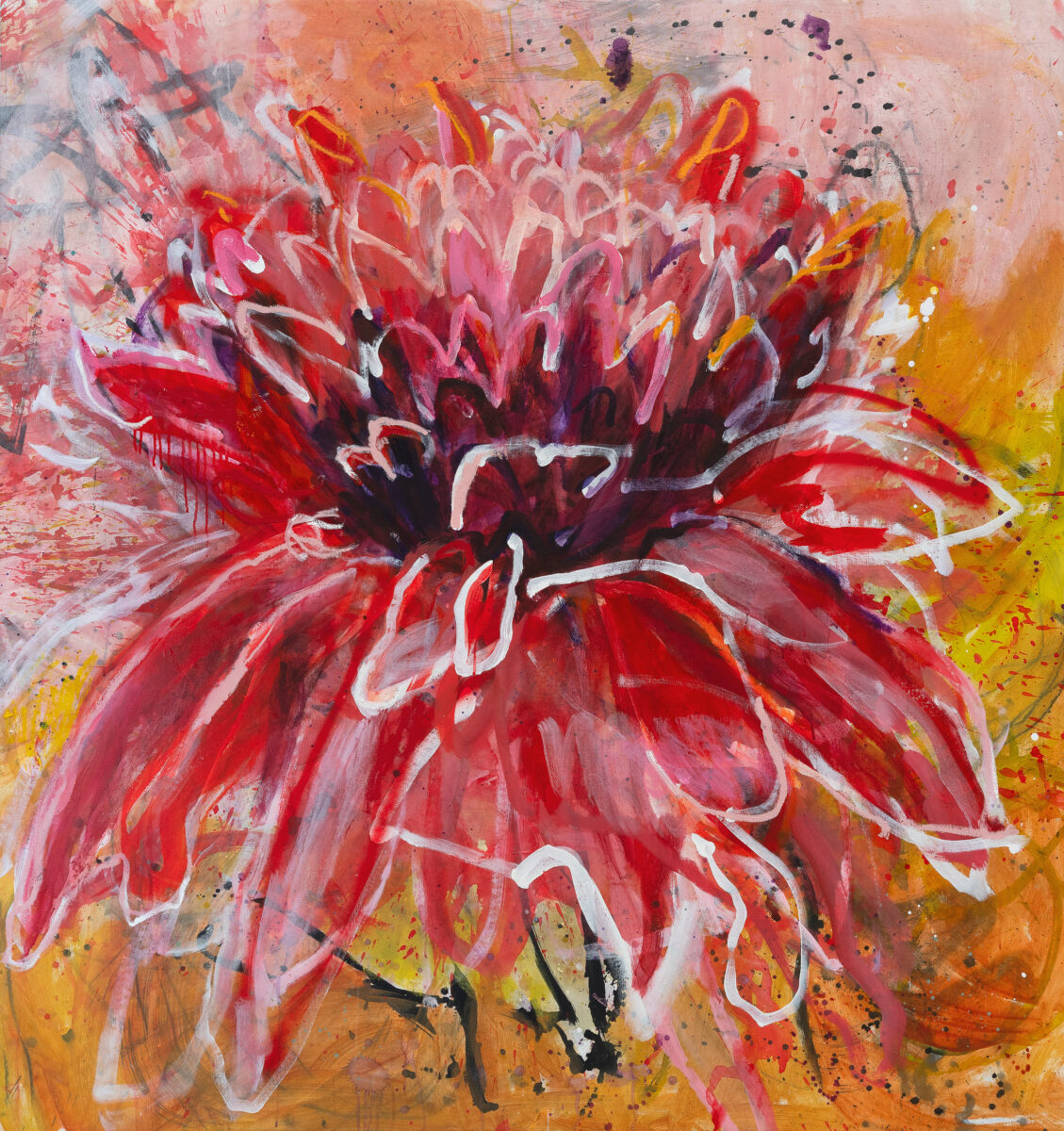 Burst Forth | Helena Jackson-Lloyd | Acrylic on canvas | 172 x 162 cm | $5,800