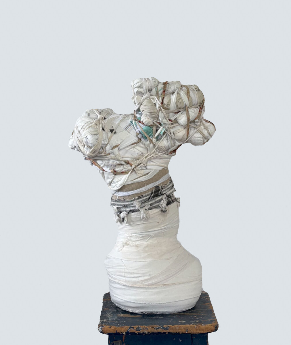 bound by time | ronniecay | Sculpture - ceramic, cloth, bindings | 60 cm | $3,500