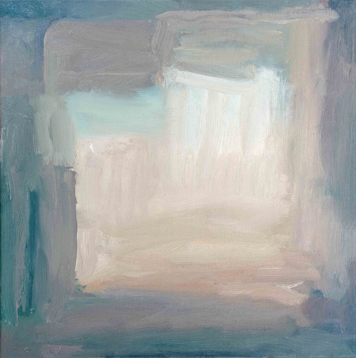 Interior | Tony Coles | oil on linen | 41 x 41 cm (unframed) | $1,600