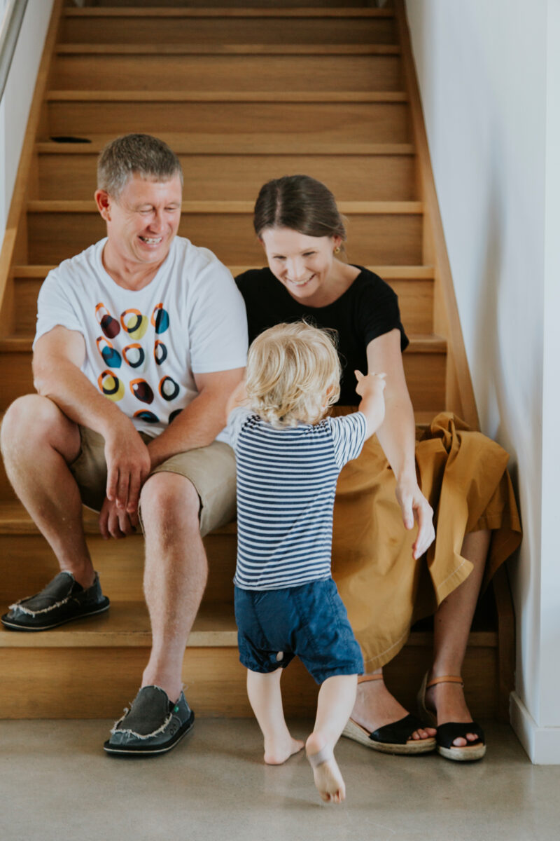 Erin and Joe, owners and directors of Cool Art Picture Framing and ca Gallery | photgraphy credit: Alexandra Rose Photography